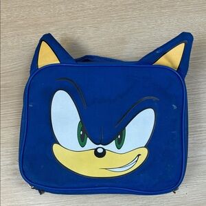 Sonic the Hedgehog Blue Character Lunch Bag